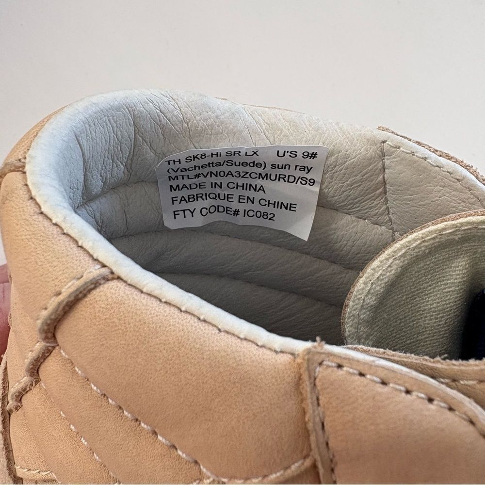 Vans Vault x Taka Hayashi Sk8-Hi SR LX* - Picture 11 of 13